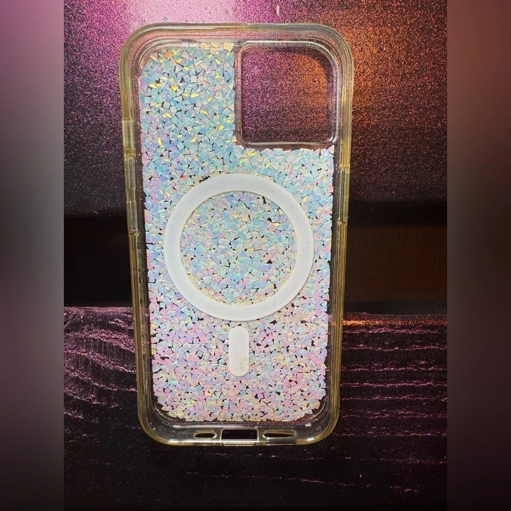 CaseMate Magsafe Glitter Phone Case - Multicolor: Fits iPhone 13 & iPhone 14